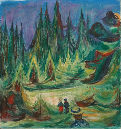 La Foresta delle Fiabe da Edvard Munch