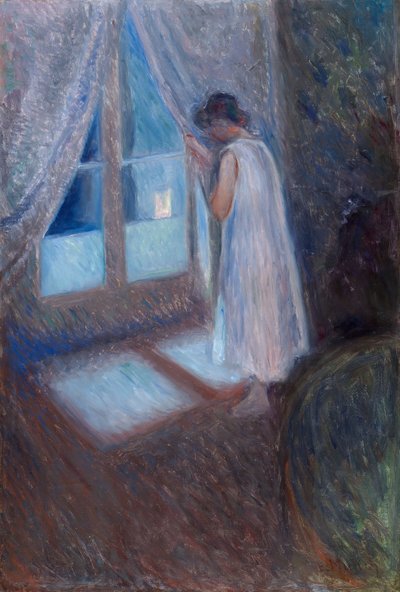 La Ragazza alla Finestra da Edvard Munch