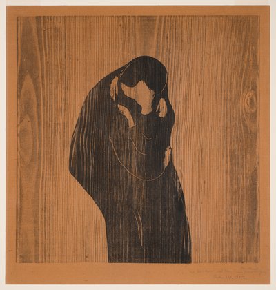 Il bacio IV da Edvard Munch