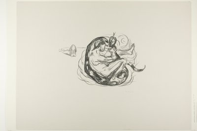 Il serpente è ucciso da Edvard Munch