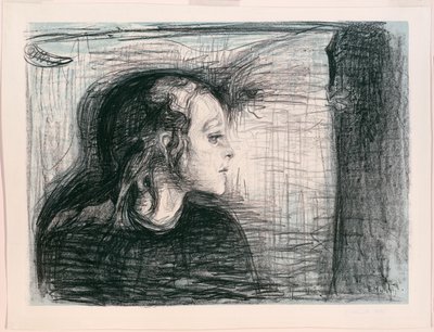 Il bambino malato I da Edvard Munch