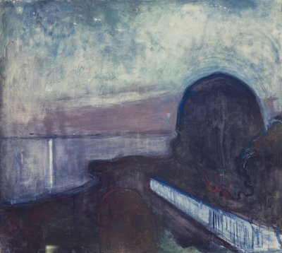 Notte stellata da Edvard Munch