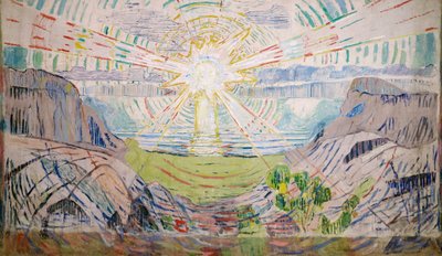 Il sole da Edvard Munch
