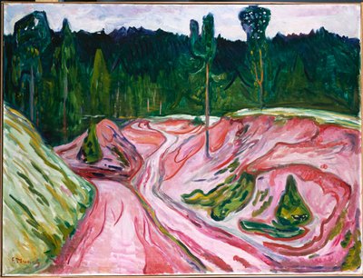 La Foresta della Turingia da Edvard Munch