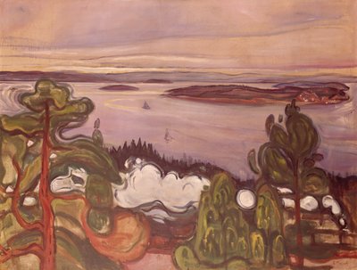 Fumo di treno da Edvard Munch