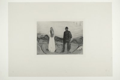 Due esseri umani. I solitari da Edvard Munch