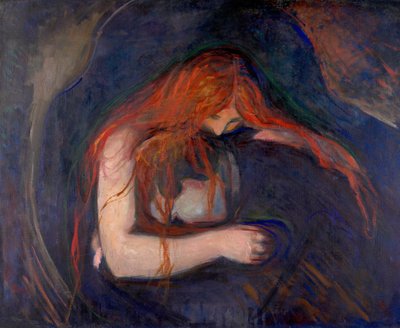 Vampiro da Edvard Munch