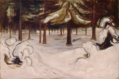 Inverno da Edvard Munch