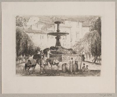 Piazza a Sulmona da Edvard Petersen