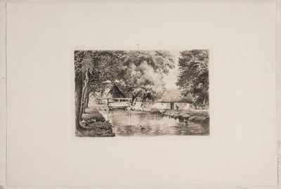 Vicino al Mølleåen da Edvard Petersen