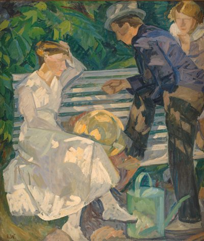 Nel giardino del vicario, Christiansø da Edvard Weie