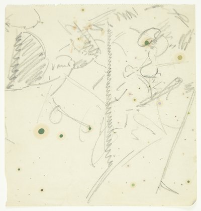 Studio di composizione per il quadro di Langelinie da Edvard Weie