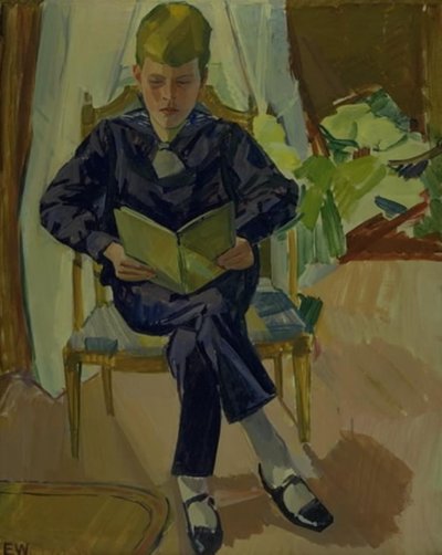 Ritratto di Bent von Müllen da ragazzo da Edvard Weie
