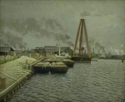Refshaleøen. Il porto di Copenaghen da Edvard Weie