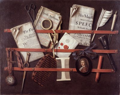 Portalettere, c.1676 da Edwaert Colyer or Collier