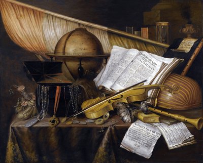 Vanitas Natura Morta da Edwaert Colyer or Collier