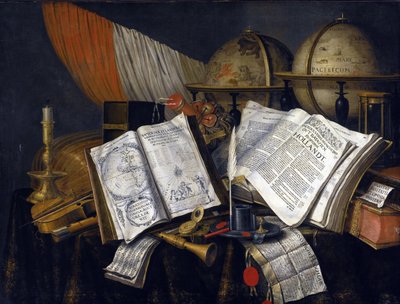Vanitas Natura Morta da Edwaert Colyer or Collier