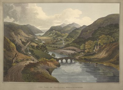 Valle di Ffestiniog, Merionethshire da Edward (after) Goodwin