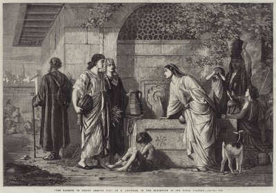 I genitori di Cristo che lo cercano da Edward A. Armitage
