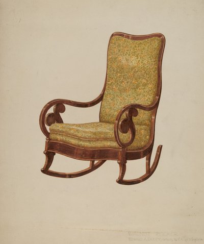 Sedia a dondolo da Edward A. Darby