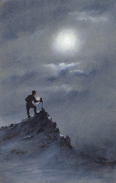 Birdie legge osservazioni sulla rampa, 6 giugno 1911 da Edward Adrian Wilson