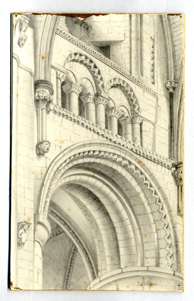 Cattedrale di Gloucester, 1900 da Edward Adrian Wilson