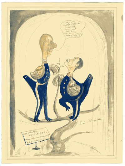 Harry Pennell e Dr. E.L.A. Atkinson, 1910-12 da Edward Adrian Wilson