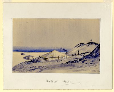 Hut Point, 1911 da Edward Adrian Wilson