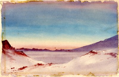 Hut Point dal Gap, 1901-04 da Edward Adrian Wilson