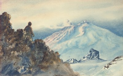 Monte Erebus e Castle Rock da Edward Adrian Wilson
