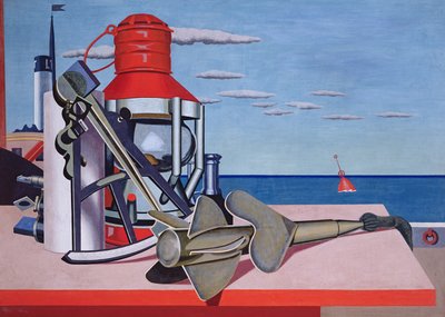 Servitori Fedeli (Marina) c.1928 da Edward Alexander Wadsworth