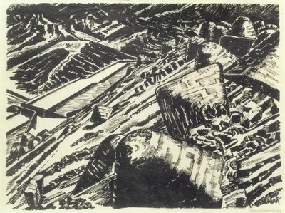 Ladle Slag, Old Hill da Edward Alexander Wadsworth