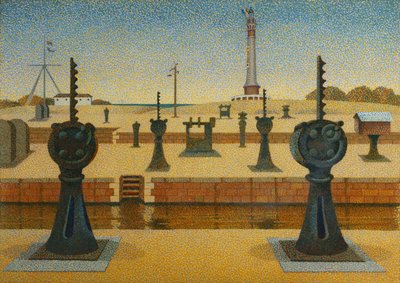 Ouistreham, Normandia da Edward Alexander Wadsworth
