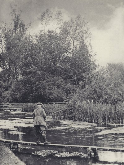 Sotto il ponte pedonale di Chilbolton da Edward Alfred Barton