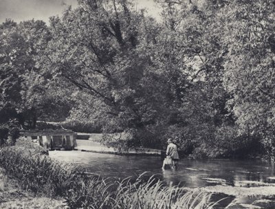 Sotto il mulino, vicino ad Andover da Edward Alfred Barton