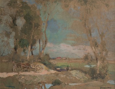 Cancelli di Fens, Suffolk da Edward Arthur Walton