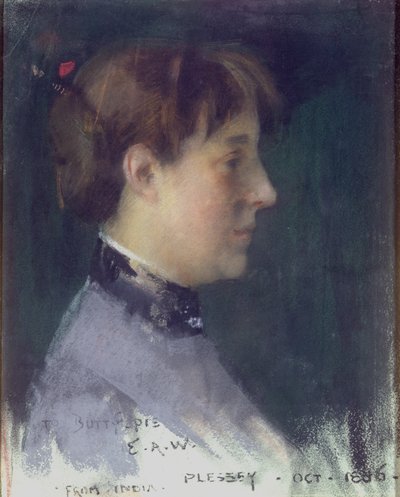 Ritratto di Beatrice Crawhall da Edward Arthur Walton
