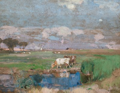 Pascoli del Suffolk da Edward Arthur Walton