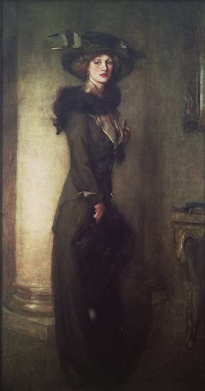 Il cappello di castoro da Edward Arthur Walton