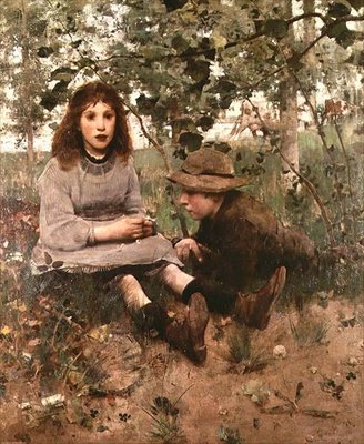 Il Sogno ad Occhi Aperti da Edward Arthur Walton
