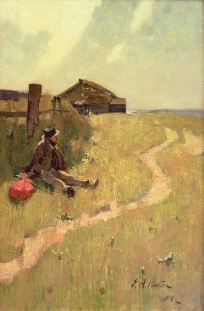 Il viandante, 1881 da Edward Arthur Walton