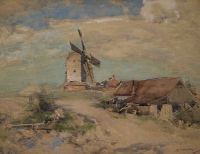 Il mulino a vento, c.1900-04 da Edward Arthur Walton