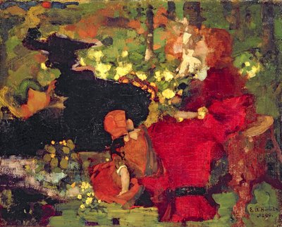 Una pozza nel bosco da Edward Atkinson Hornel