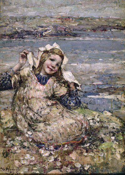 In riva al mare da Edward Atkinson Hornel