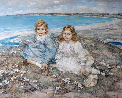 Le figlie di Bertram F. Roberts da Edward Atkinson Hornel