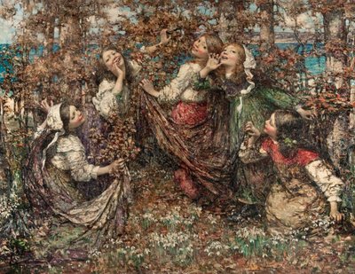 Il risveglio della Terra da Edward Atkinson Hornel