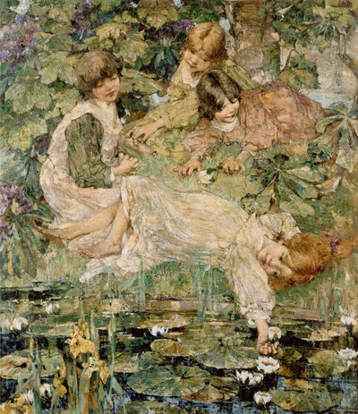 La piscina da Edward Atkinson Hornel