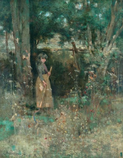 Il taglialegna da Edward Atkinson Hornel