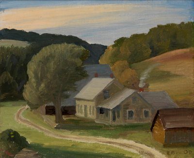 Paesaggio, ca. 1934 da Edward Bruce