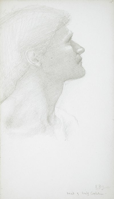 Testa di uomo da Edward Burne-Jones